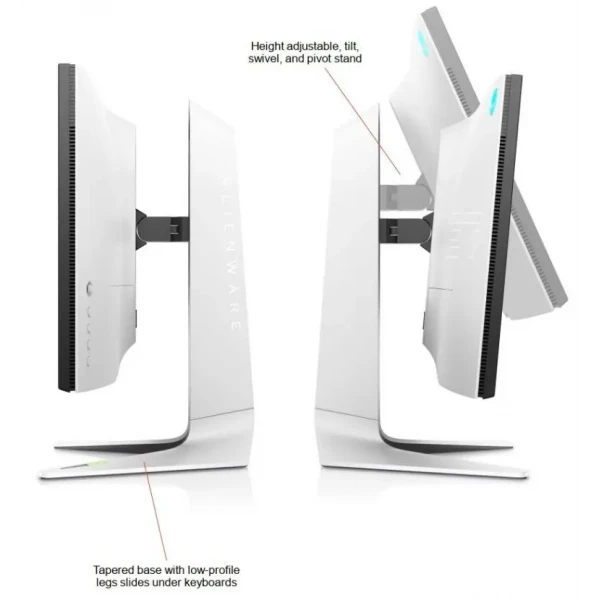 Игровой монитор DELL AW2721D / 27 дюймов / IPS 2560x1440 WQHD / Белый