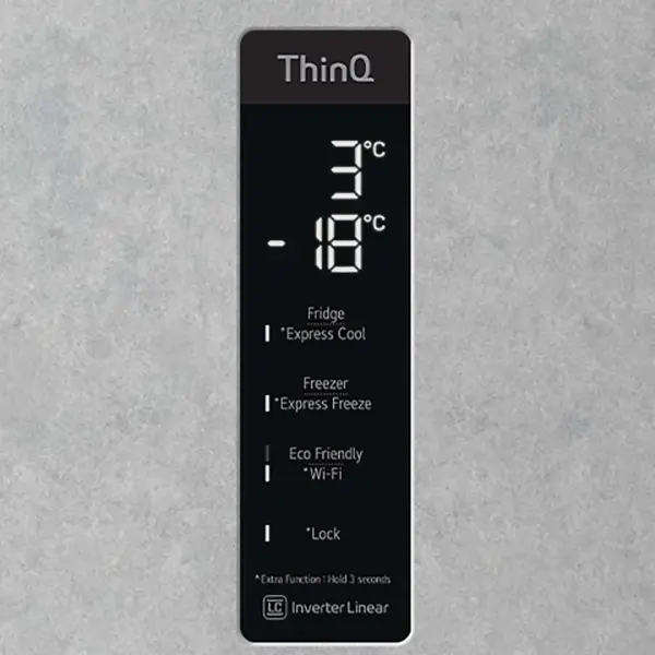 Frigider LG GA-B509CCUM, Gri