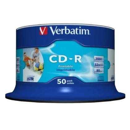 CD Verbatim ULTRA HD 4K Writer, 50buc, Cake