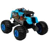Jucărie cu telecomandă Crazon Oversize Wheel Cross-Road, 1:16, Albastru (333-DJ19166)