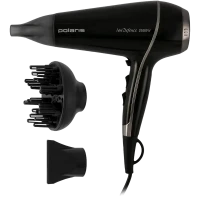 Uscător de păr Polaris PHD 2503TDi, 2500 W, Negru