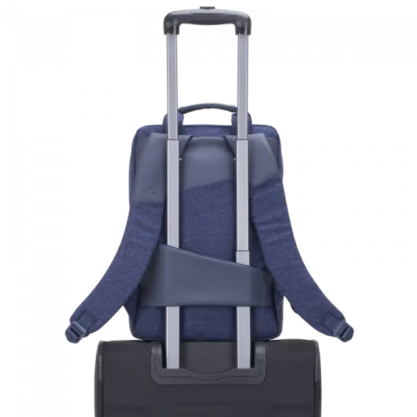Rucsac pentru Laptop RivaCase Egmont, 15.6, Poliester, Albastru