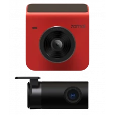 Set DashCam față și spate 70mai Dash Cam A400, 2560x1440, Roșu