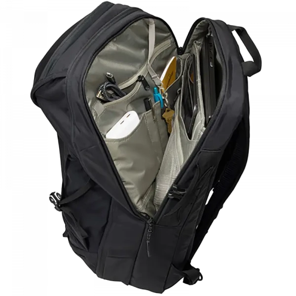 Rucsac de călătorie THULE EnRoute, 15.6, Nailon 330D mini ripstop, poliester 600D, Negru