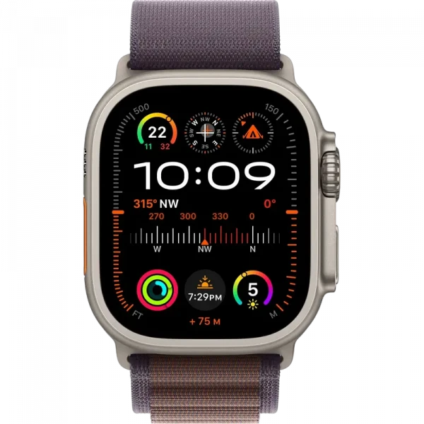 Умные часы Apple Watch Ultra 2, 49мм, Titanium | Indigo