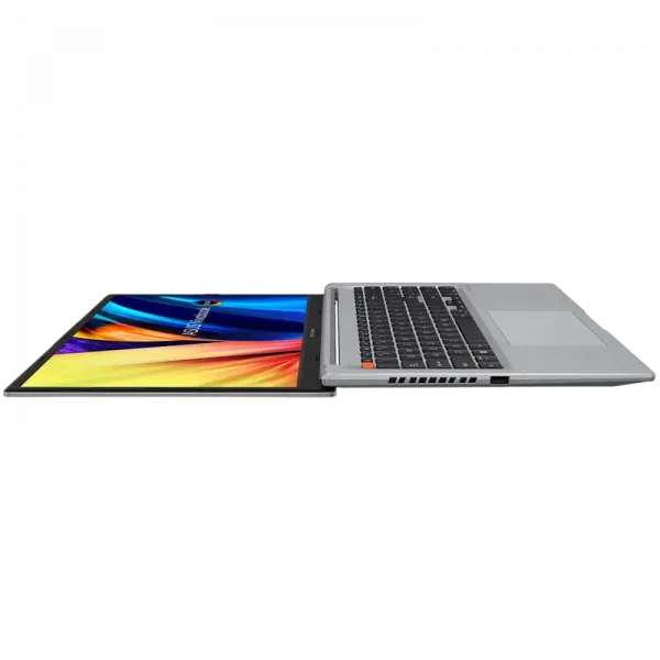 Laptop 15,6 ASUS Vivobook S 15 OLED M3502QA, Neutral Grey, AMD Ryzen 7 5800H, 16GB/1024GB, Fără SO