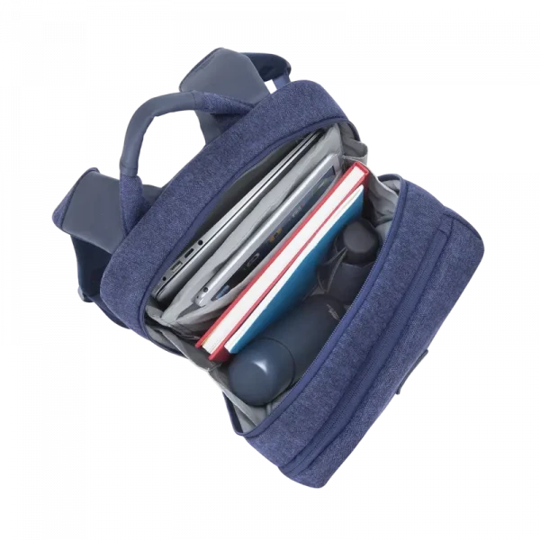 Rucsac pentru Laptop RivaCase Egmont, 15.6, Poliester, Albastru