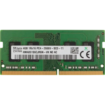 Оперативная память Hynix HMA851S6CJR6N-VKN0, DDR4 SDRAM, 2666 МГц, 4Гб, 2666 So-Dimm