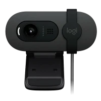 Cameră Web Logitech BRIO 105, Full-HD 1080P, Negru