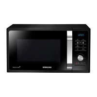 Микроволновая печь Samsung MG23F301TAK/OL, Чёрный