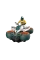 Jucărie cu telecomandă Crazon Deformation Amphibious Motorcycle, 1:14, Multicolor (333-MT21141)