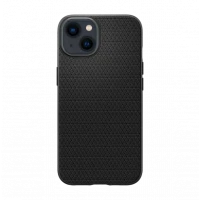 Husă Spigen iPhone 13, Liquid Air, Negru mat