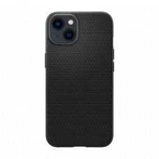 Husă Spigen iPhone 13, Liquid Air, Negru mat