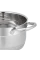 Кастрюля RESTO 92104, 3.6л, 20см, Нержавеющая сталь