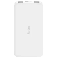 Портативное зарядное устройство Xiaomi Power Bank Redmi, 10000мА·ч, Белый