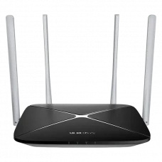 Router fără fir MERCUSYS AC12, Negru