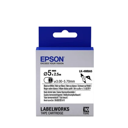 Epson LK4WBA5 , 5 mm x 2.5 m