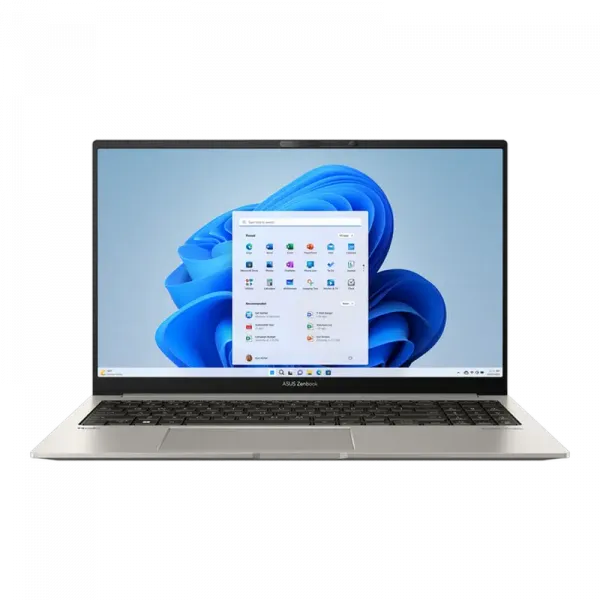 Laptop 15,6 ASUS Zenbook 15 OLED UM3504DA, Basalt Grey, AMD Ryzen 7 7735U, 32GB/1024GB, Fără SO