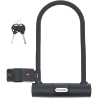 Lacăt Newrban U-lock with mounting bracket, Negru