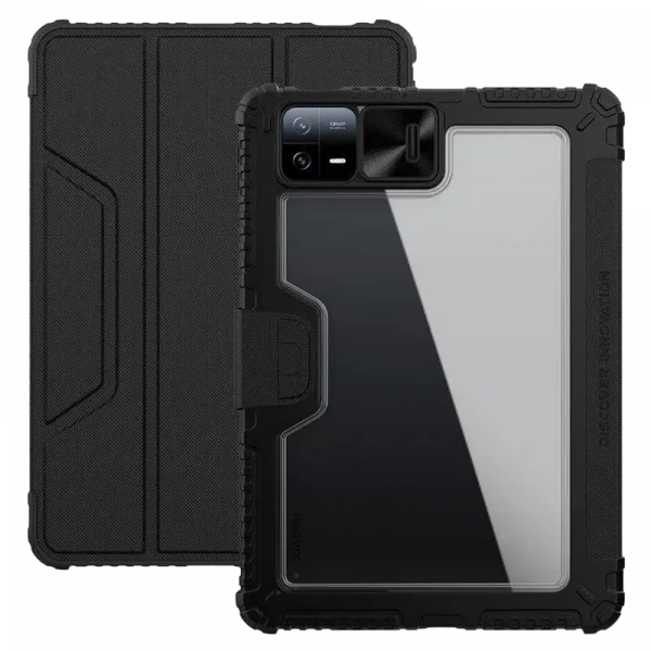 Husă tip carte Nillkin Xiaomi Pad 6/Pad 6 Pro Bumper Pro Case, Negru