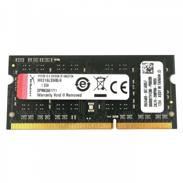 Memorie RAM Kingston HyperX Impact, DDR3 SDRAM, 1600 MHz, 4GB, HX316LS9IB/4