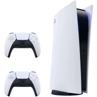 Игровая консоль SONY PlayStation 5 Slim Digital Edition, Белый