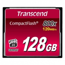 Card de Memorie Transcend CompactFlash 800, 128GB (TS128GCF800)