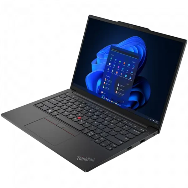 Ноутбук для бизнеса 14 Lenovo ThinkPad E14 Gen 5, Graphite Black, Intel Core i7-1355U, 16Гб/512Гб, Без ОС