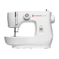 Mașină de cusut Singer M1605, Alb