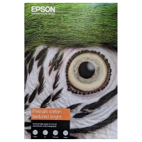 Photo Paper A3+ 300gr 25 sheets Epson Fine Art Cotton Textured Bright