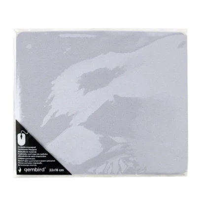 Коврик для мыши Gembird MP-PRINT-S, 220мм x 180мм, Белый