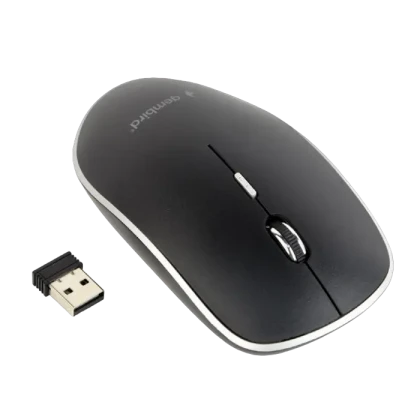 Беcпроводная мышь Gembird MUSW-4B-01, Чёрный