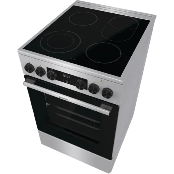 Plită electrică Gorenje GECS 5C70 XA, Argintiu