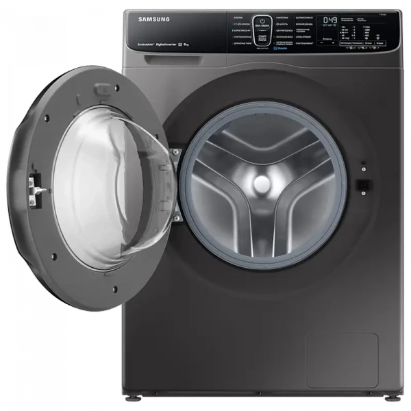 Стиральная машина Samsung WW80AFS26AX/LP, 8кг, Нержавеющая сталь