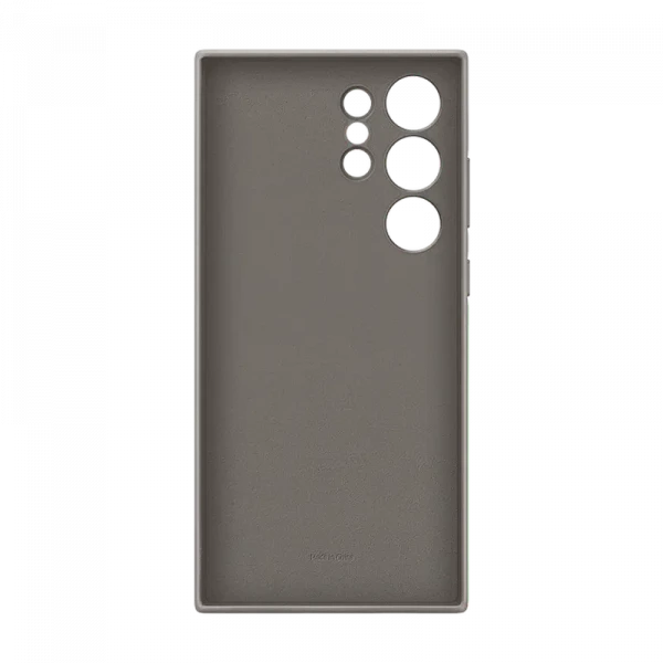 Husă Samsung Vegan Leather Case Galaxy S24 Ultra, Taupe