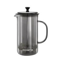 Cafetiera French Press Polaris Graphit-1000FP, 1L, Gri