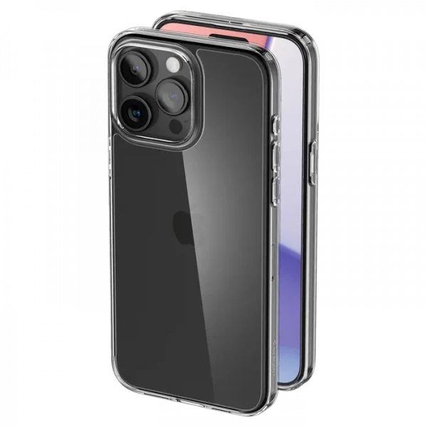 Husă Spigen iPhone 15 Pro Max Airskin Hybrid, Crystal Clear