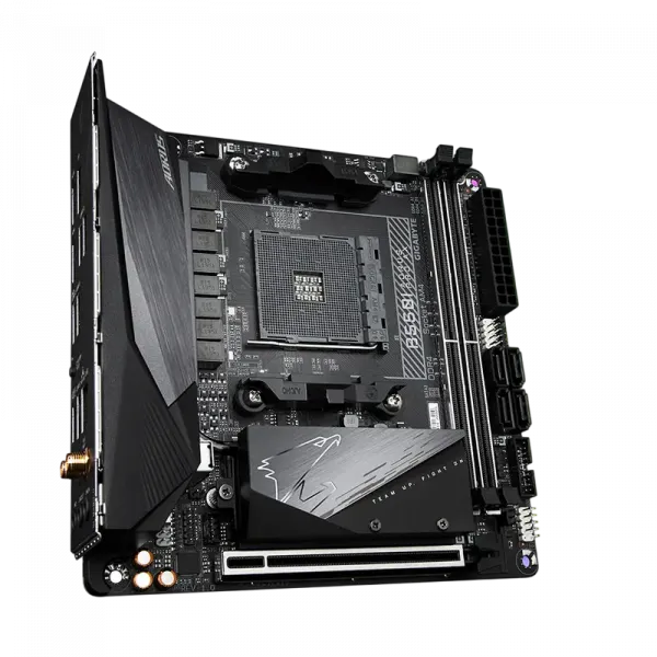 Placă de bază Gigabyte B550I AORUS PRO AX, AM4, AMD B550, Mini-ITX