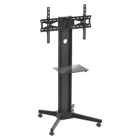 Подставка под телевизор на ножке BARKAN SW401, Чёрный