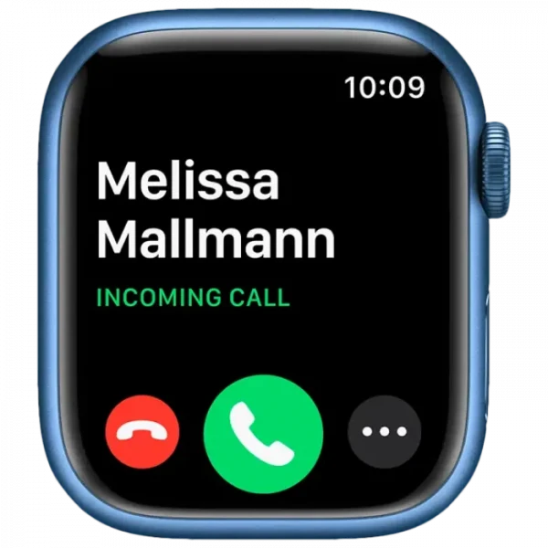 Ceas inteligent Apple Watch Series 7 GPS, 41mm, Albastru