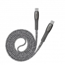 Cable de date Rivacase PS6105, USB Type-C/USB Type-C, 1,2m, Gri