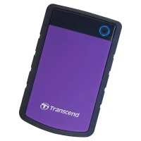 HDD portabil extern Transcend StoreJet 25H3P, 3 TB, Purple (TS3TSJ25H3P)