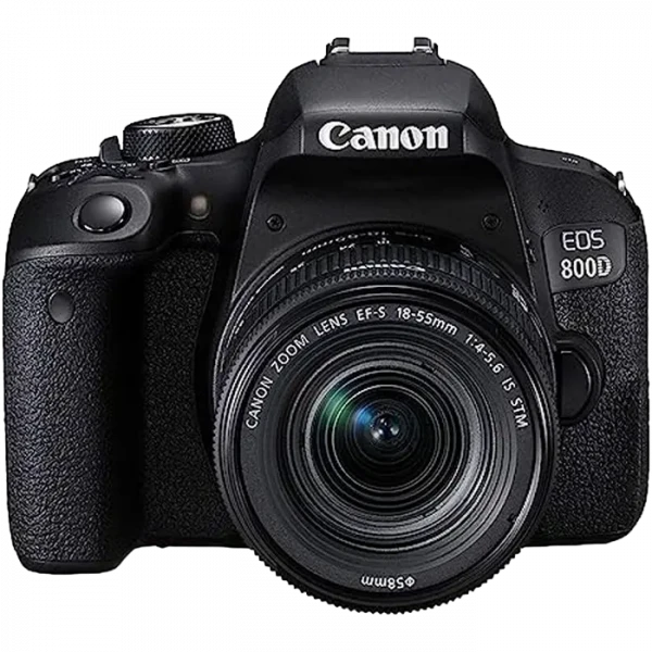 Aparat foto DSLR Canon EOS 800D & 18-55 IS f/3.5-5.6 IS STM KIT,