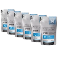 Контейнер с чернилами Epson T741 UltraChrome DS, 6000мл, Голубой