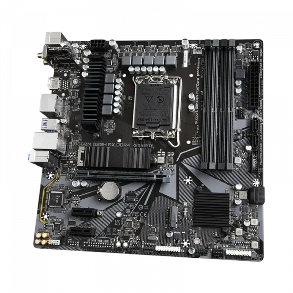 Placă de bază Gigabyte B660M DS3H AX DDR4, LGA1700, Intel B660, Micro-ATX