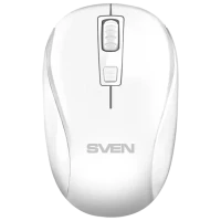 Mouse Wireless SVEN RX-255W, Alb