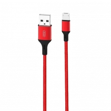 Cablu încărcare și sincronizare XO NB143, Micro-USB/USB Type-A, 2m, Roșu