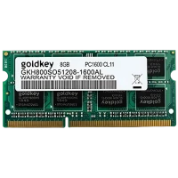 Memorie RAM Goldkey 8G DDR3L 1600 So-Dimm, DDR3 SDRAM, 1600 MHz, 8GB