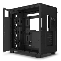 Carcasă PC NZXT H9 Flow, Midi-Tower, ATX, Negru