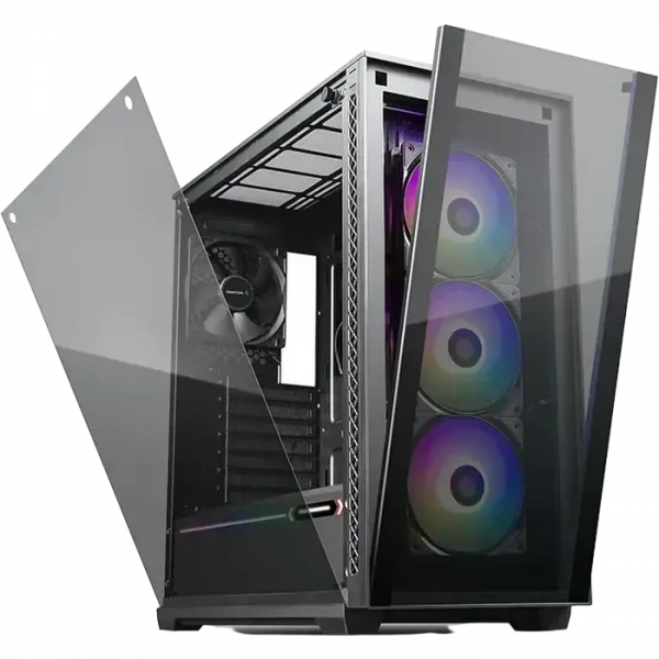 Компьютерный корпус Deepcool MATREXX 70 ADD-RGB 3F, Midi-Tower, ATX, Чёрный